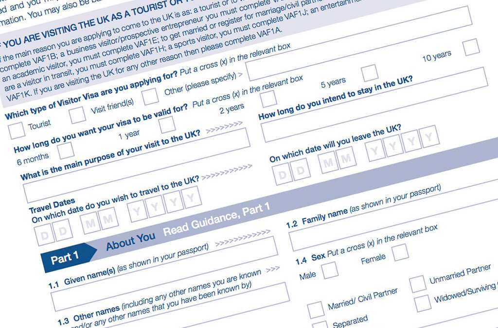 spouse visa application form